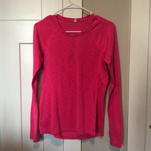 Pink long sleeve Under Armour